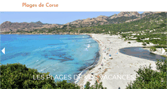 Desktop Screenshot of plage-de-corse.com